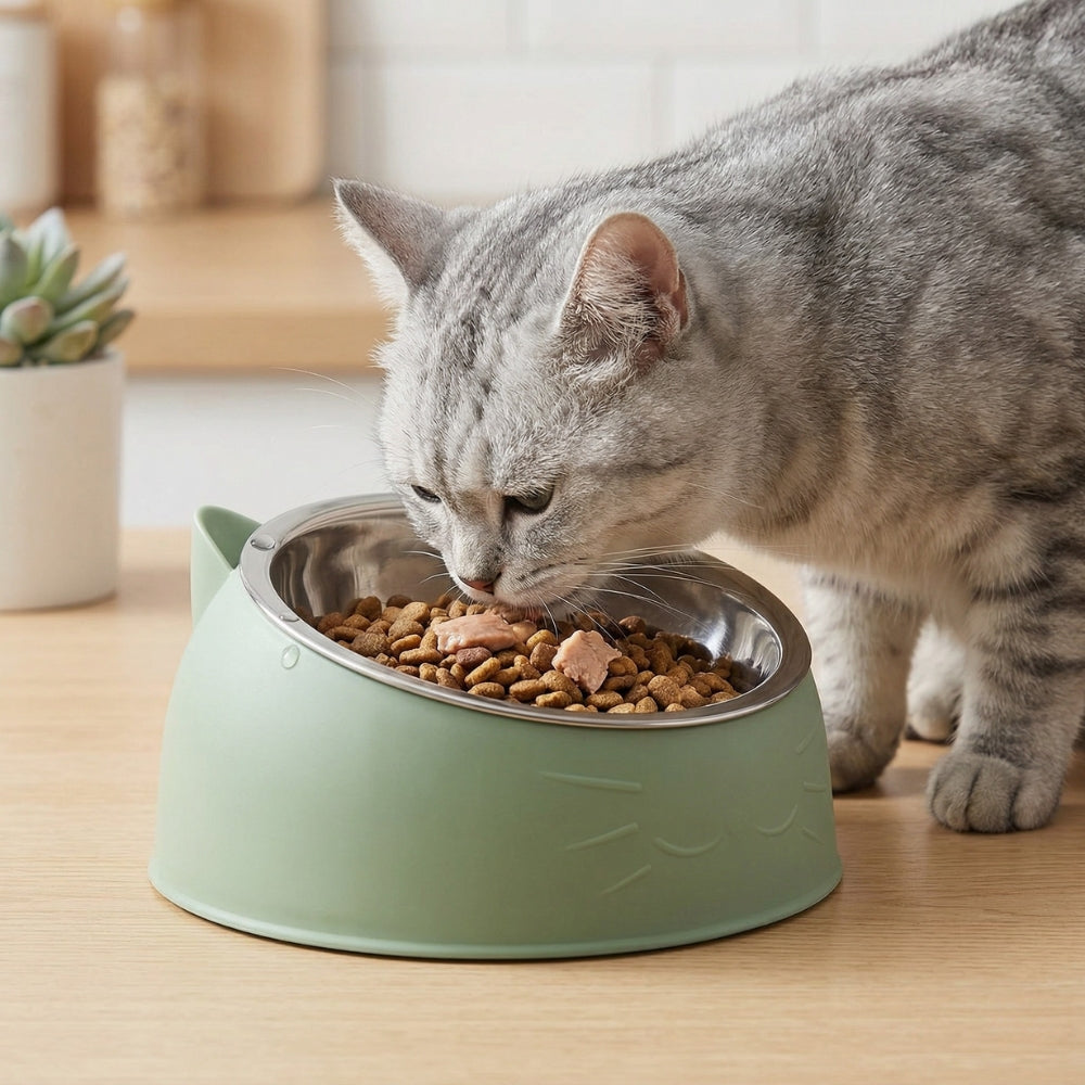 Gamelle Chat Inclinée