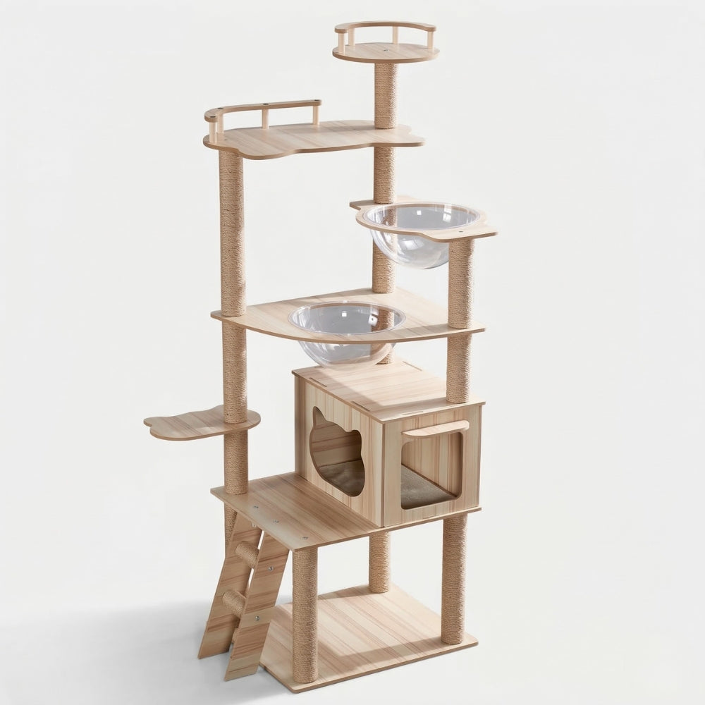 Arbre à Chat en Bois