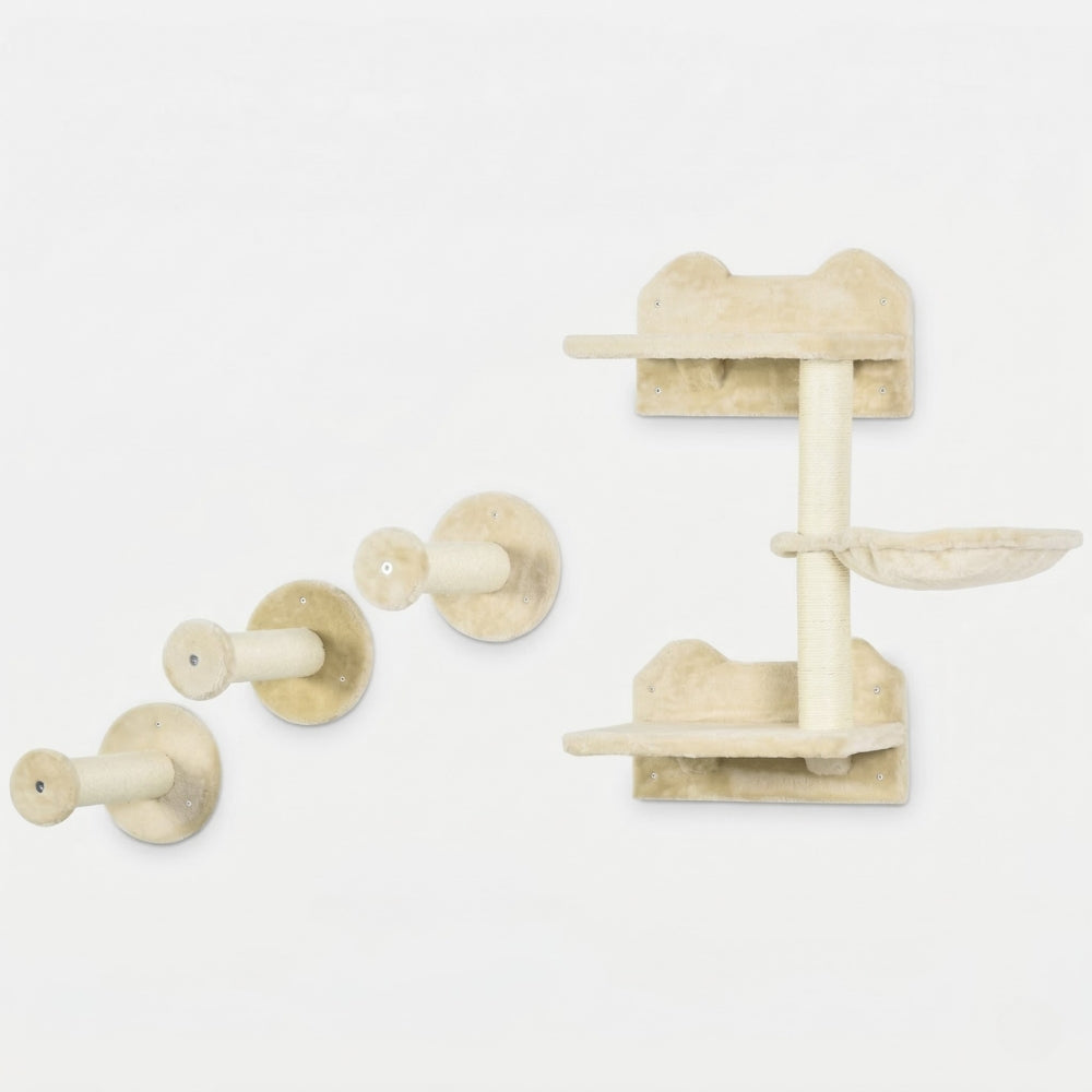 Arbre à Chat Mural et Pods