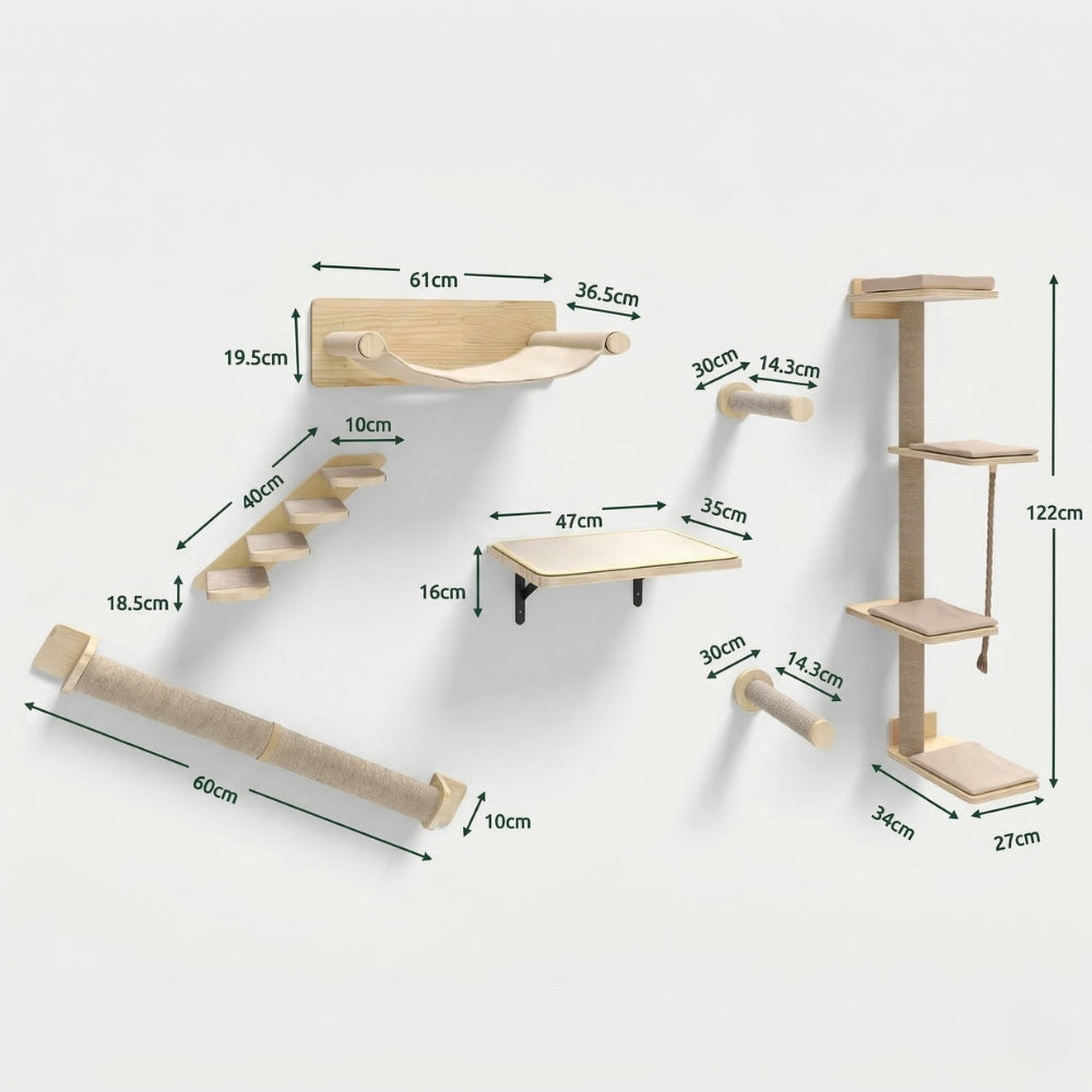Arbre à Chat Parcours Mural
