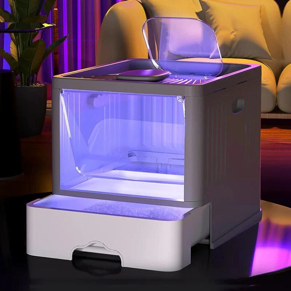 Bac à Litière UV Anti Germes