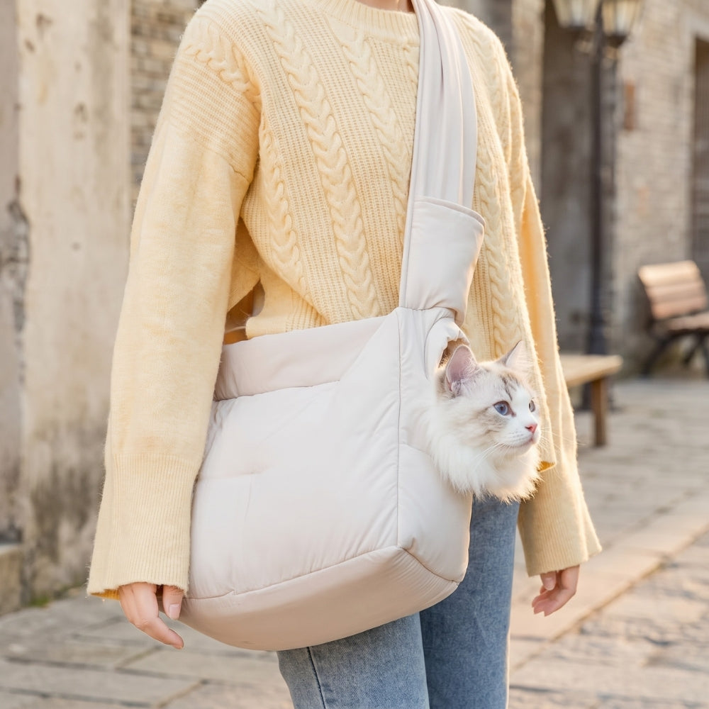 Sac De Transport Chat Bandoulière