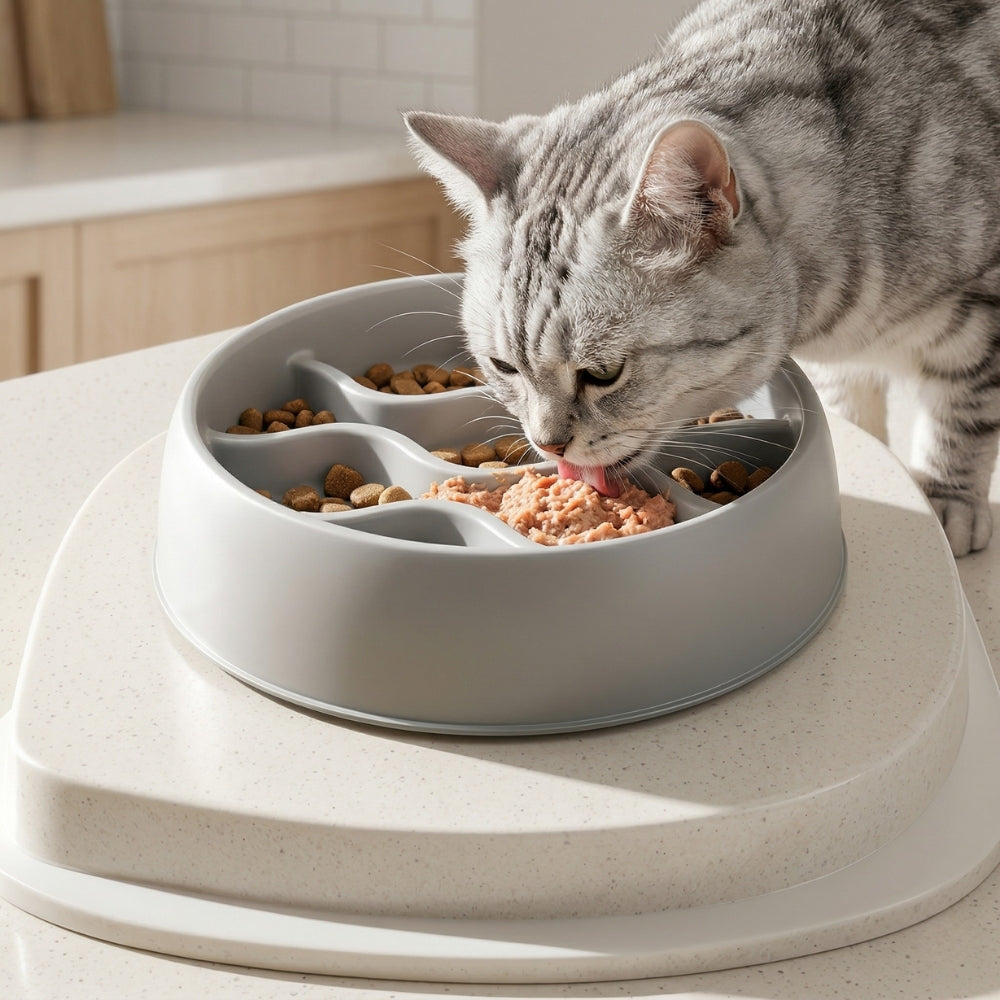 Gamelle Anti Glouton Chat Vague