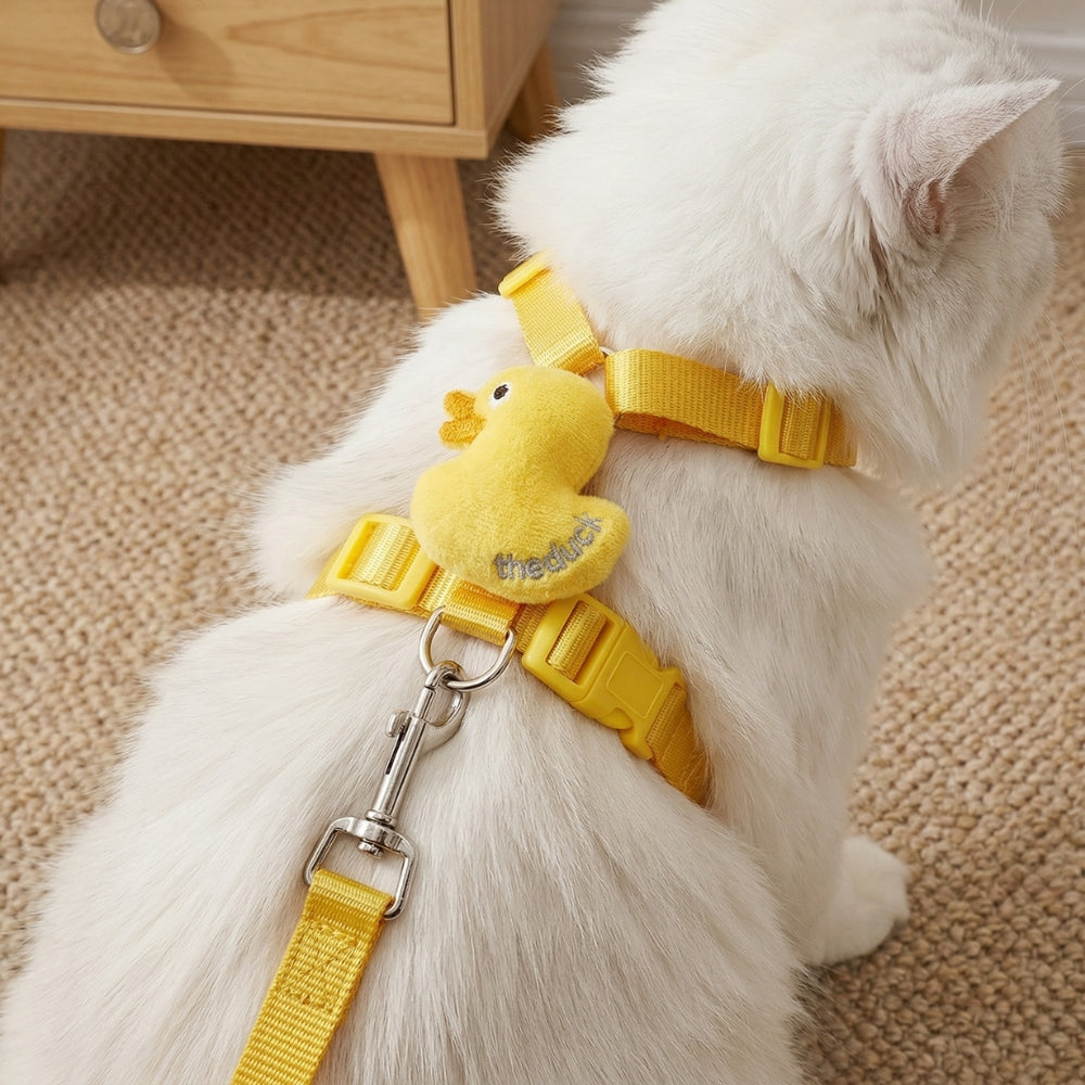 Harnais Anti Fugue Chat "Canard"