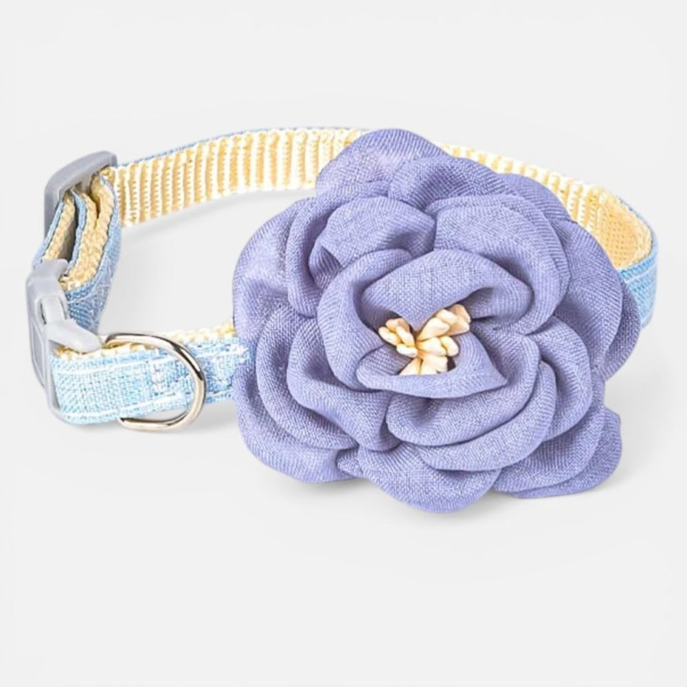 Collier Chat à Fleur