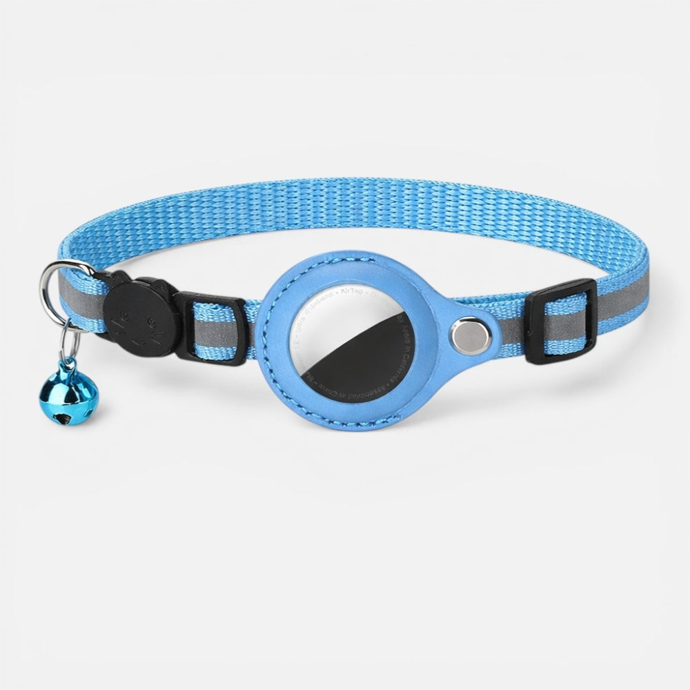 Collier GPS Chat Sans Abonnement Anti Étranglement - Airtag