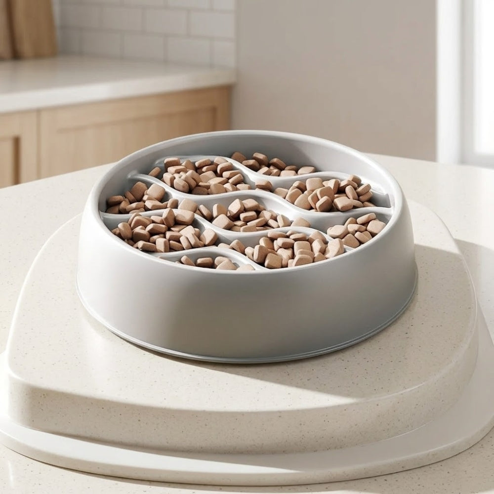 Gamelle Anti Glouton Chat Vague