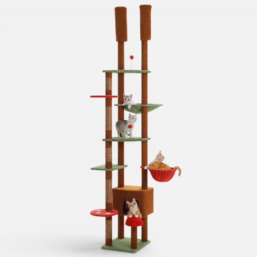 Chat Confort Arbre à Chat Champignon XXL Arbre à Chat Champignon XXL - Adoptez l’espace de jeu XXL