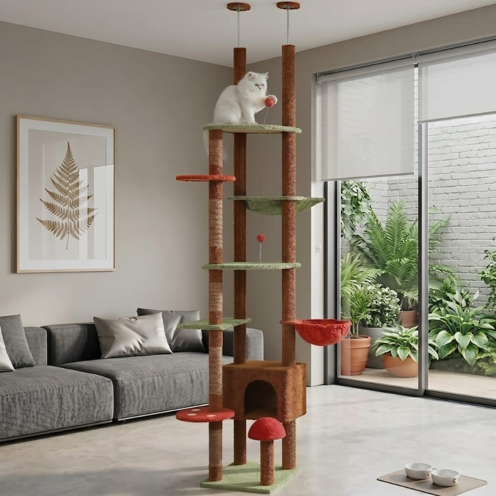 Chat Confort Arbre à Chat Champignon XXL Arbre à Chat Champignon XXL - Adoptez l’espace de jeu XXL Image