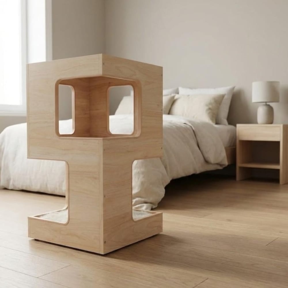 Chat Confort Arbre à Chat Design Moderne Arbre à Chat Design Moderne – Offrez à Votre Chat un Espace Unique !