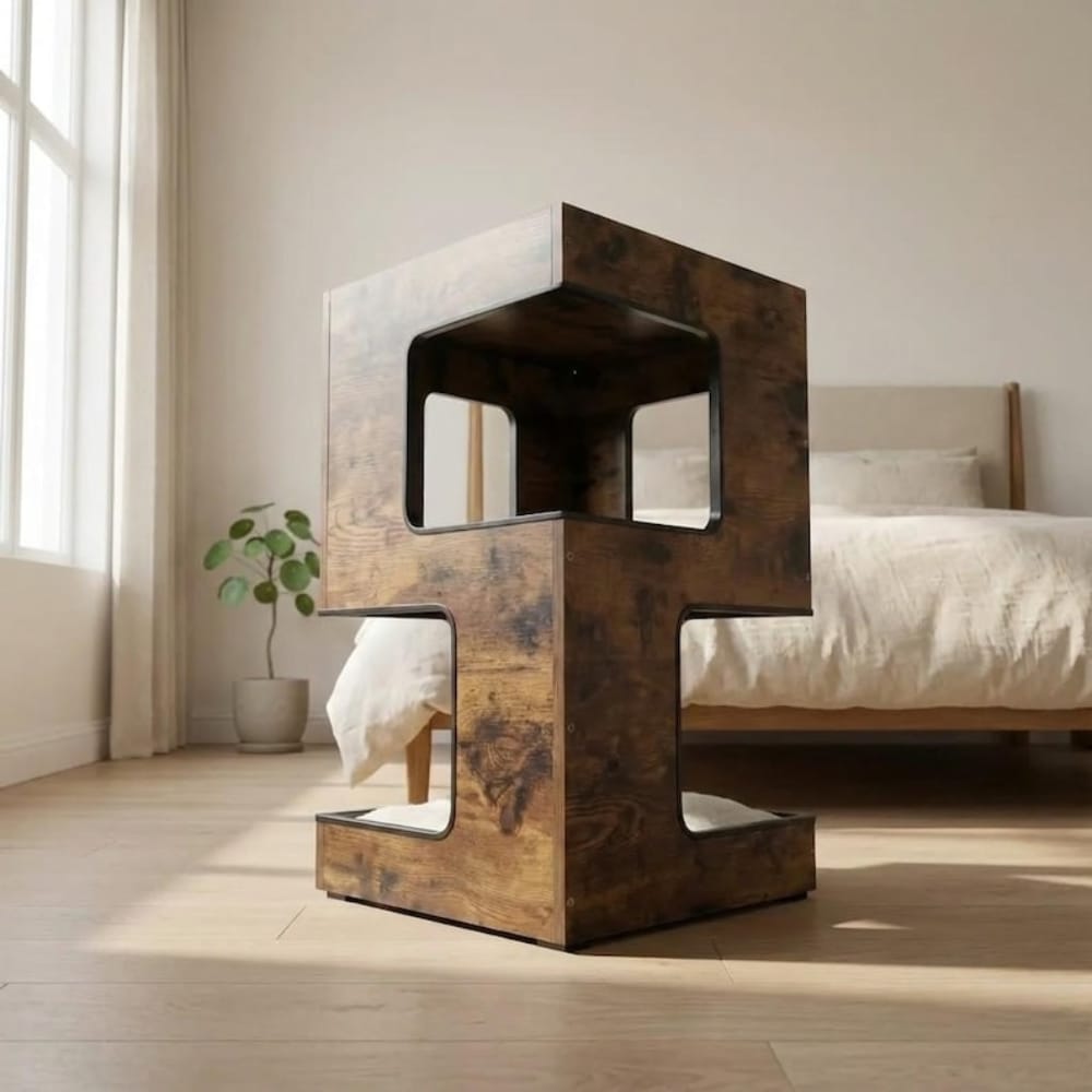 Chat Confort Arbre à Chat Design Moderne Arbre à Chat Design Moderne – Offrez à Votre Chat un Espace Unique !