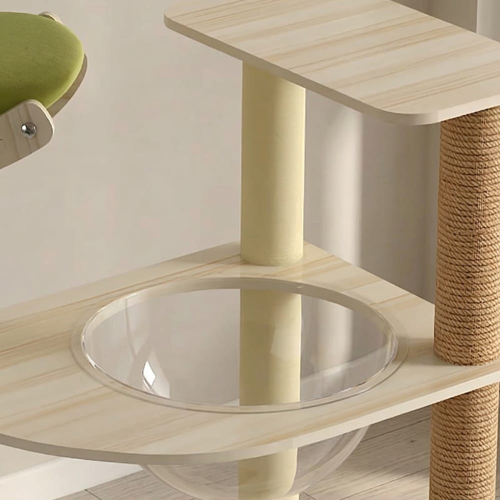 Chat Confort Arbre à Chat en Bois Original Arbre à Chat en Bois Original – Transformez l’Univers de Votre Chat !