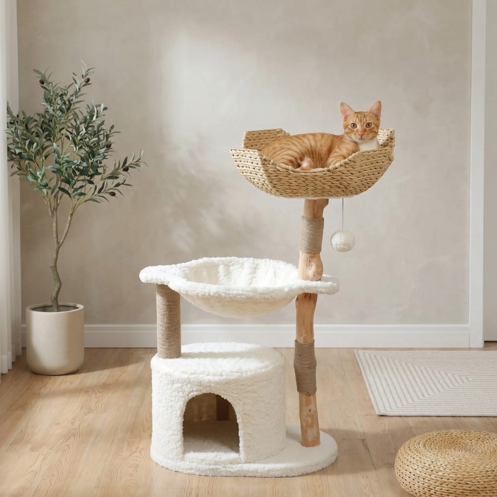 Chat Confort Arbre à Chat Moderne Arbre à Chat Moderne : design irrésistible