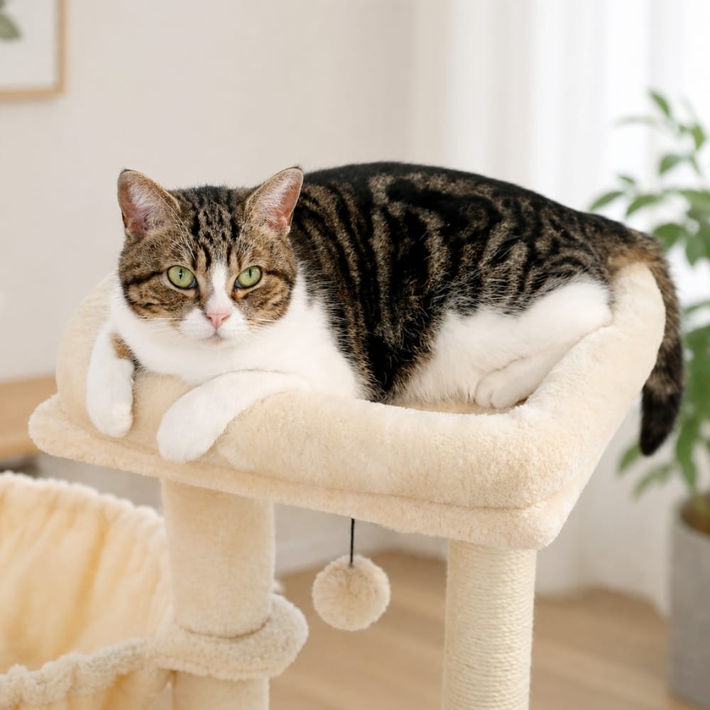 Chat Confort Arbre à Chat Petit Espace Arbre à Chat Petit Espace Conçu pour le gain de place