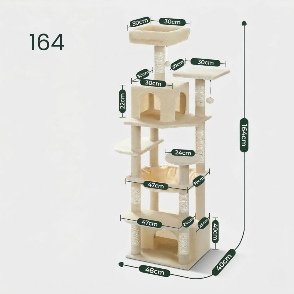 Chat Confort Arbre à Chat Simple Arbre à Chat Simple – Offrez à Votre Chat Confort & Fun!