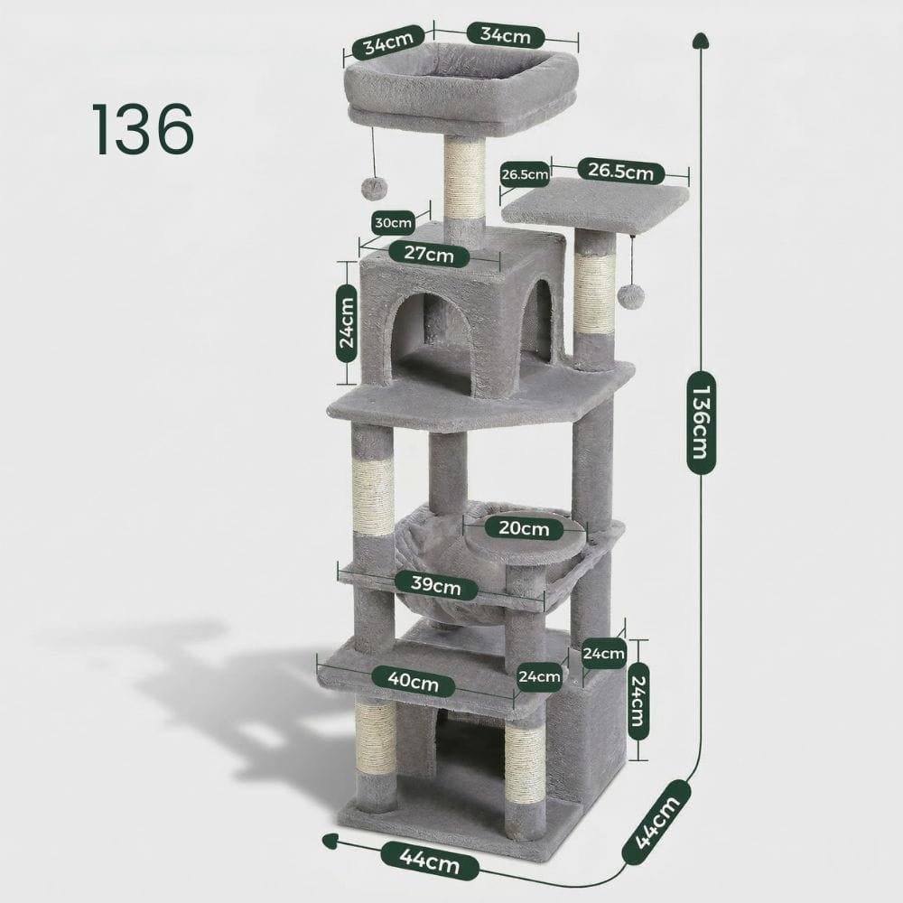 Chat Confort Arbre à Chat Simple Arbre à Chat Simple – Offrez à Votre Chat Confort & Fun!