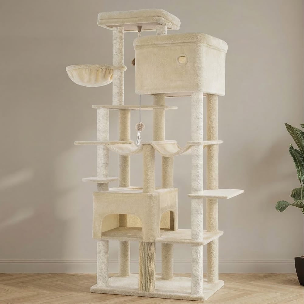 Chat Confort Arbre à Chat XXL Arbre à Chat XXL – Offrez à Votre Chat un Paradis XXL Unique