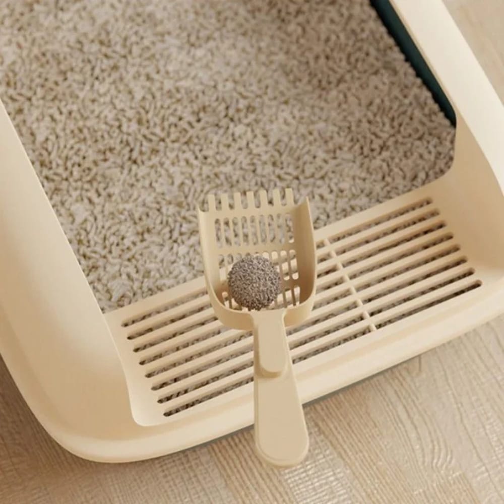 Chat Confort Bac à Litière Pour Chat - Confort et Hygiène Bac à Litière Pour Chat - Anti-éclaboussures