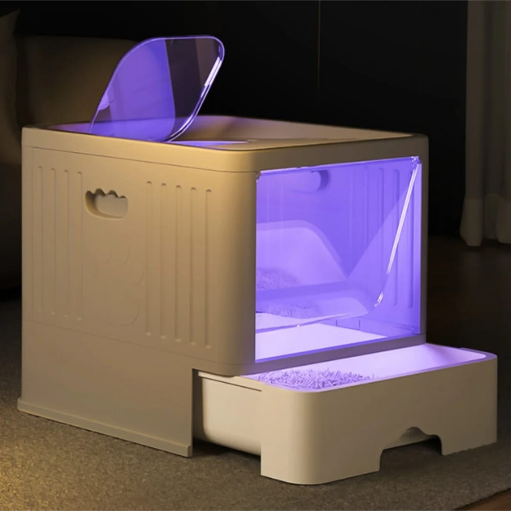 Chat Confort Bac à Litière UV Anti Germes Bac à Litière UV Anti Germes Stop aux microbes
