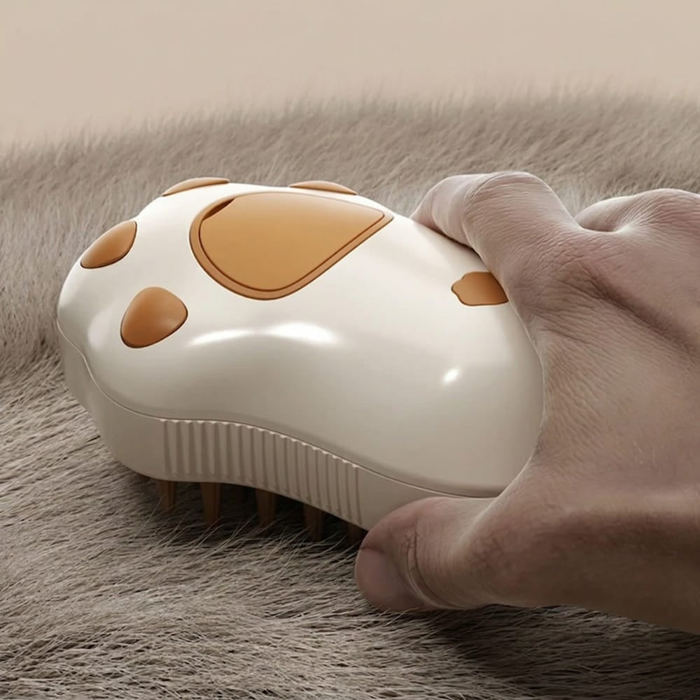 Chat Confort Brosse à Vapeur Pour Chat Brosse à Vapeur Pour Chat : Nettoie en Profondeur