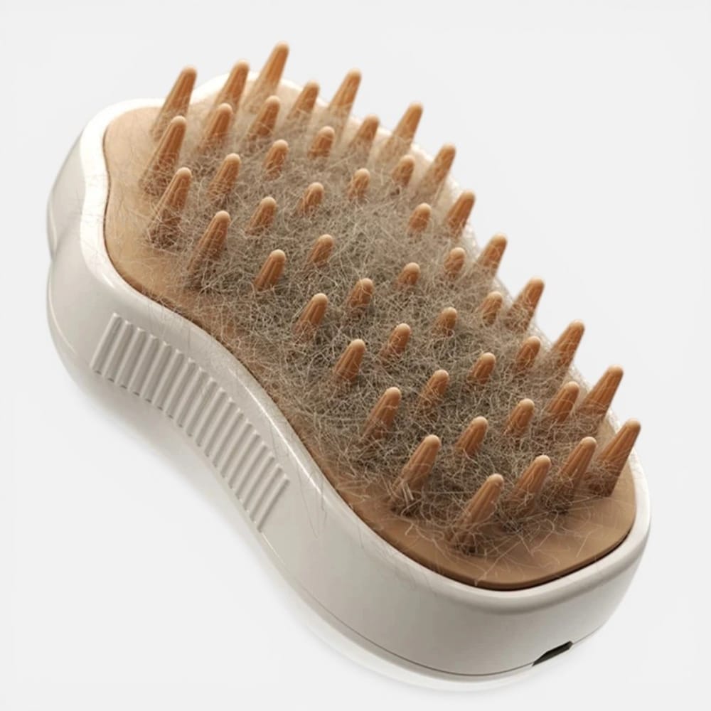 Chat Confort Brosse à Vapeur Pour Chat Brosse à Vapeur Pour Chat : Nettoie en Profondeur