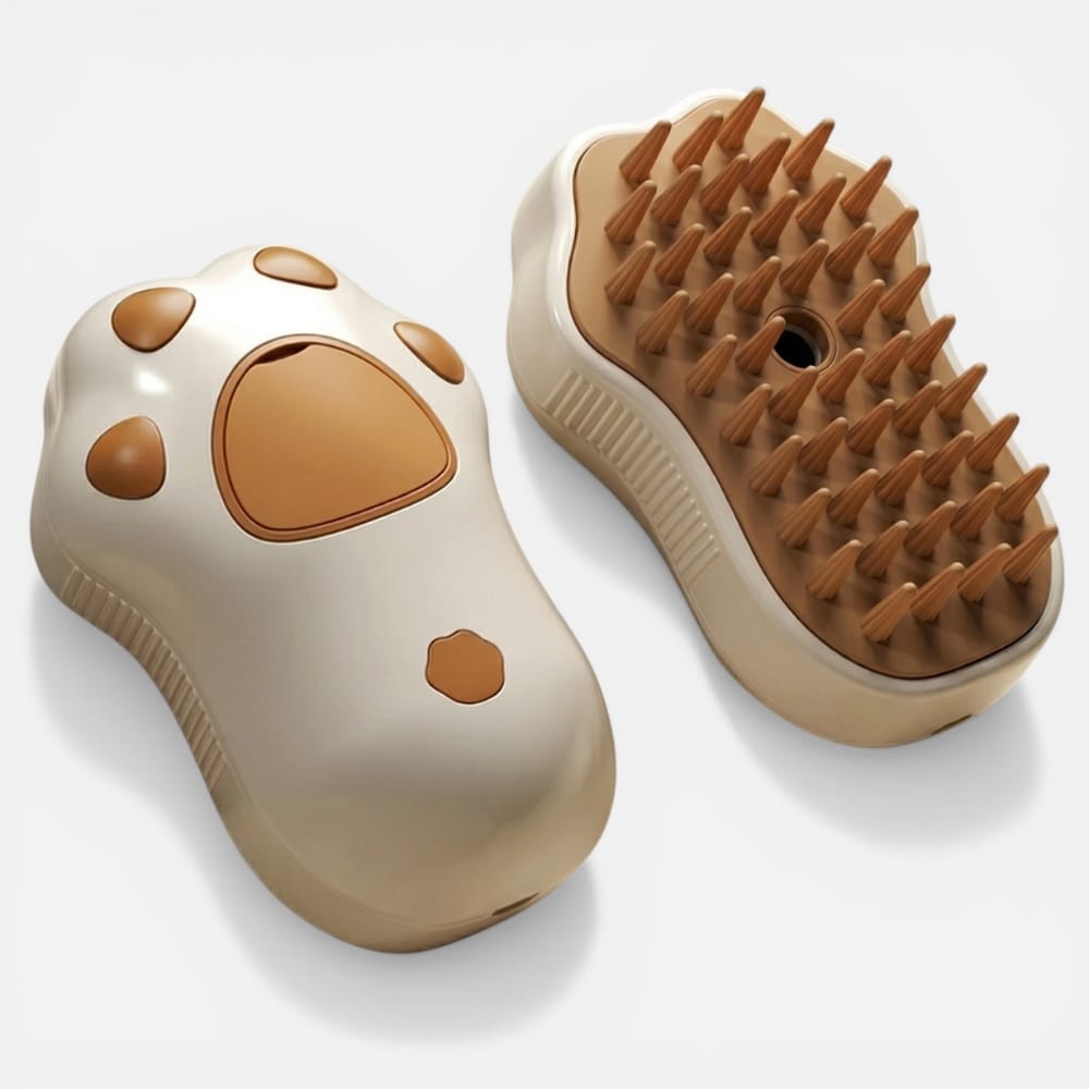 Chat Confort Brosse à Vapeur Pour Chat Brosse à Vapeur Pour Chat : Nettoie en Profondeur