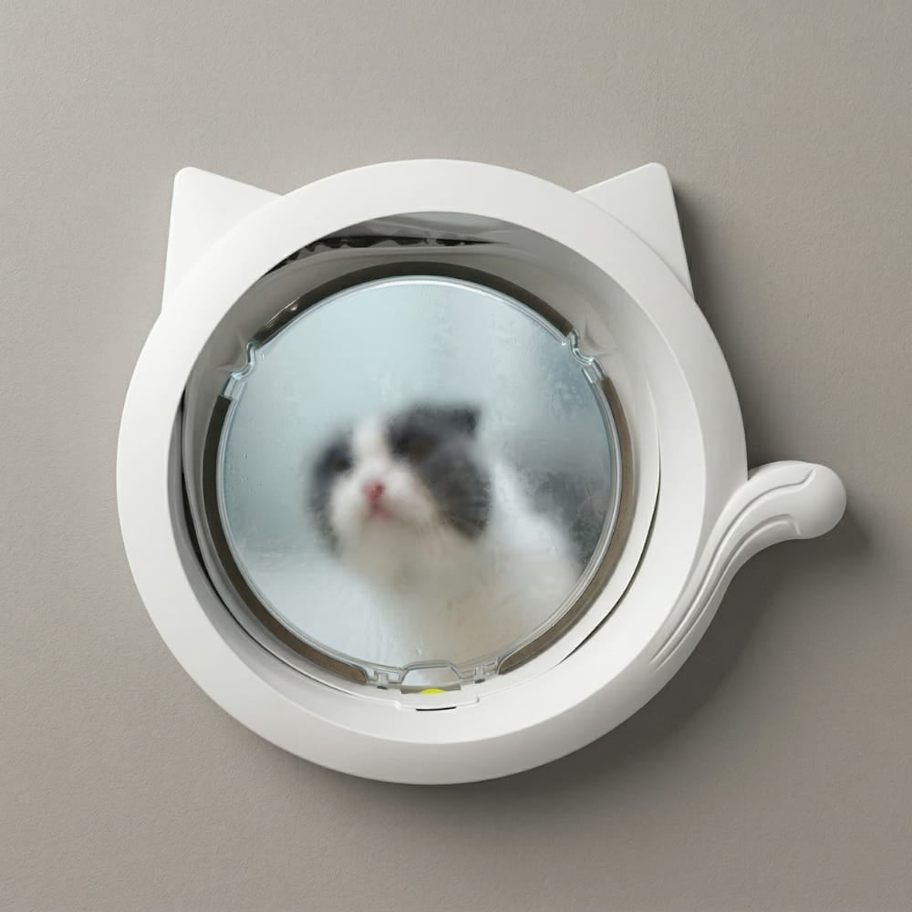 Chat Confort Chatière pour Chat Chatière pour Chat : Accès libre, tranquillité Image