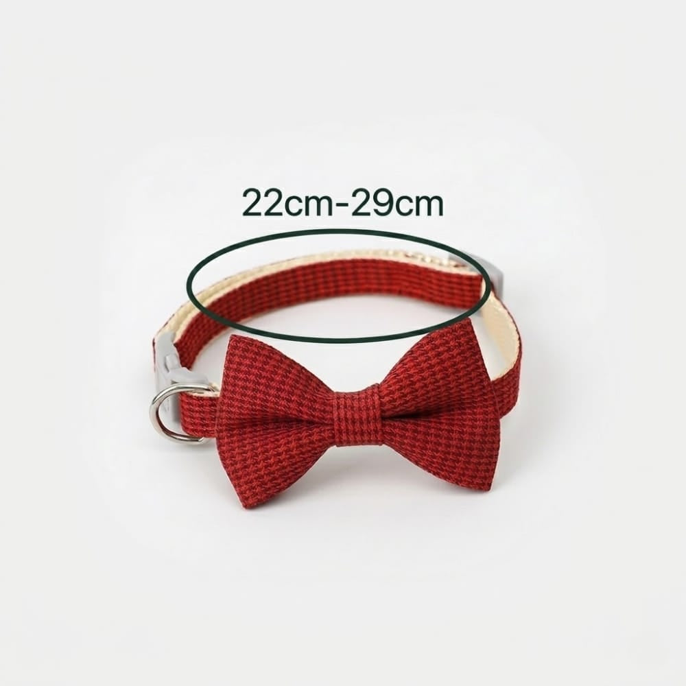 Chat Confort Collier Chat Noeud Papillon Collier Chat Noeud Papillon : Élégance irrésistible