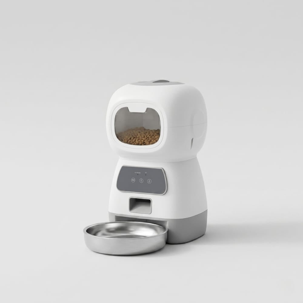 Chat Confort Distributeur de Croquette Programmable 3.5L Distributeur de Croquette 3.5L Programmable Autonome