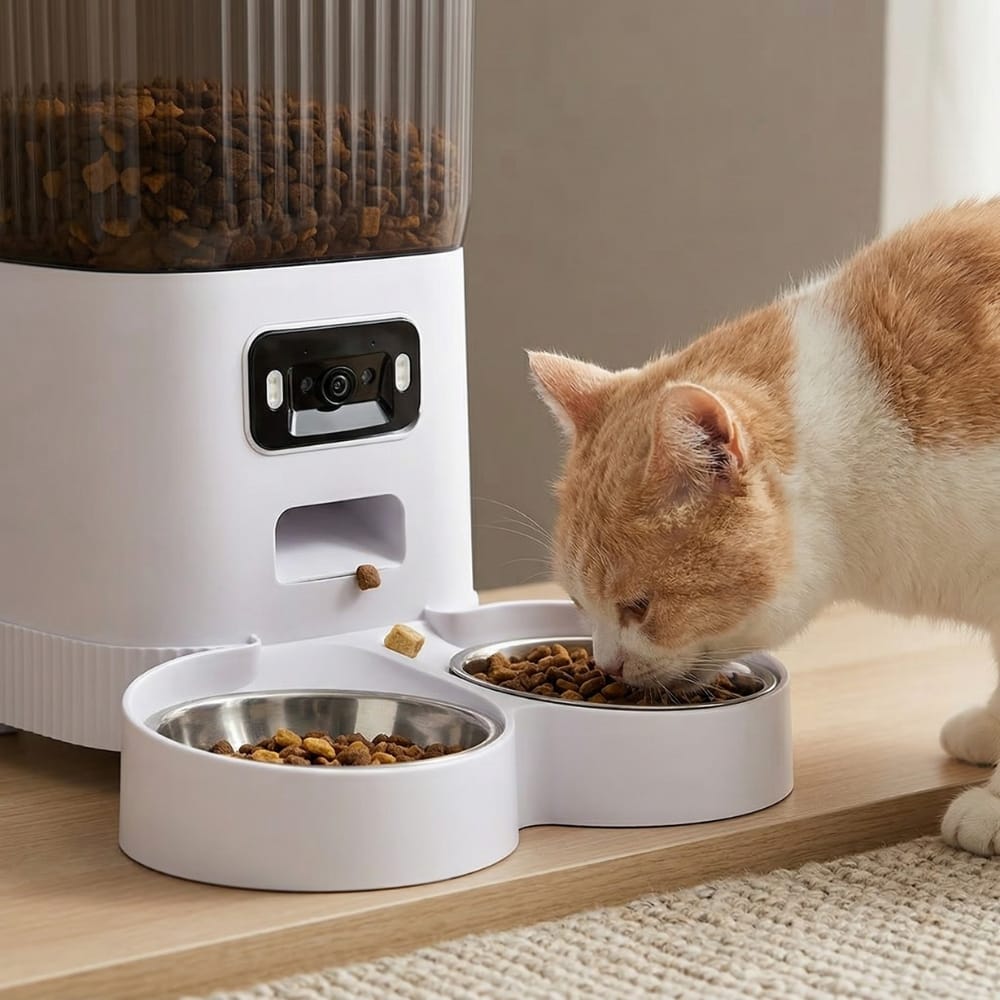 Chat Confort Distributeur de croquette 3.5L WIFI Distributeur de croquette 3.5L WIFI : Gérer à distance Image