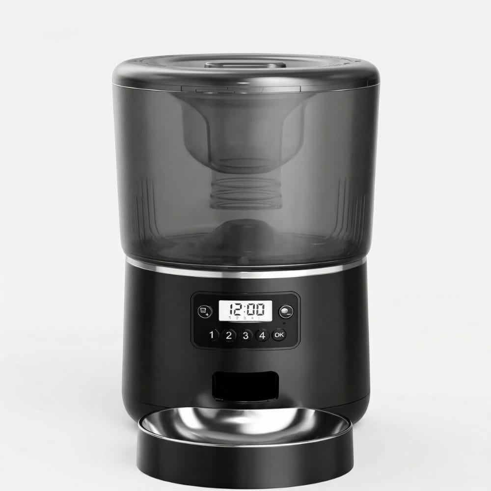 Chat Confort Distributeur de Croquette Programmable 4L Distributeur de Croquette Programmable 4L Sans effort