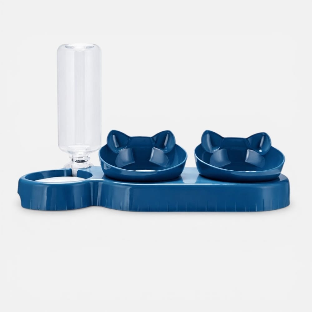 Chat Confort Double Gamelle pour Chat Double Gamelle pour Chat - Repas double, sans stress !