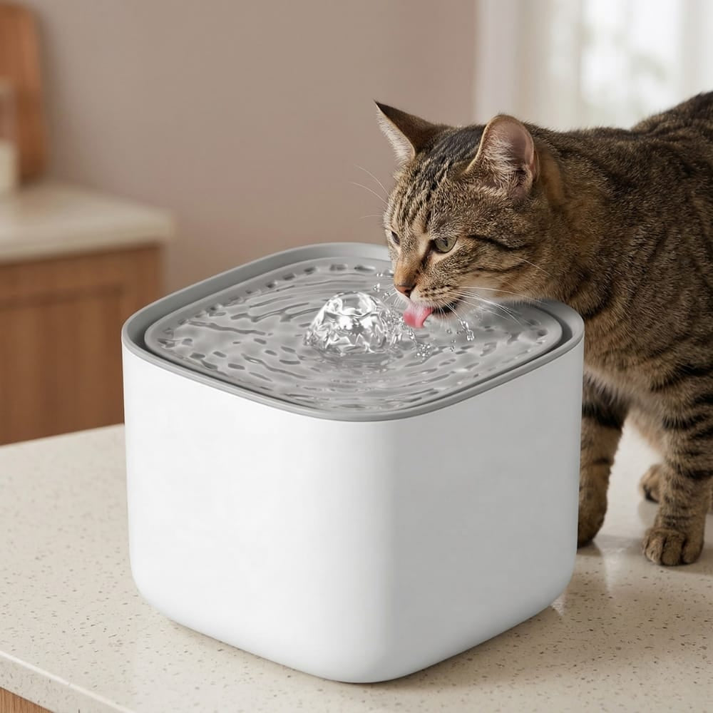 Chat Confort Fontaine à Eau Chat 3L Fontaine à Eau Chat 3L – Offrez à Votre Félin Hydratation Pure & Sereine