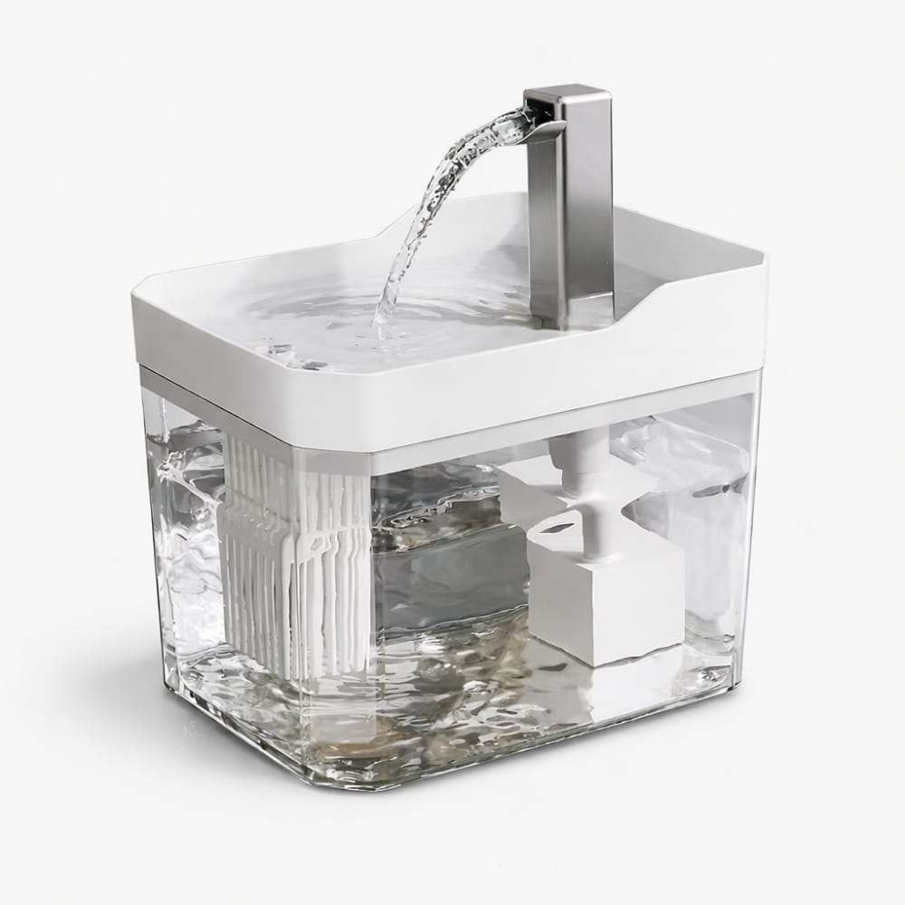 Chat Confort Fontaine à Eau pour Chat Design 1.5L Fontaine à Eau pour Chat Design 1.5L – Hydratez Votre Félin avec Style