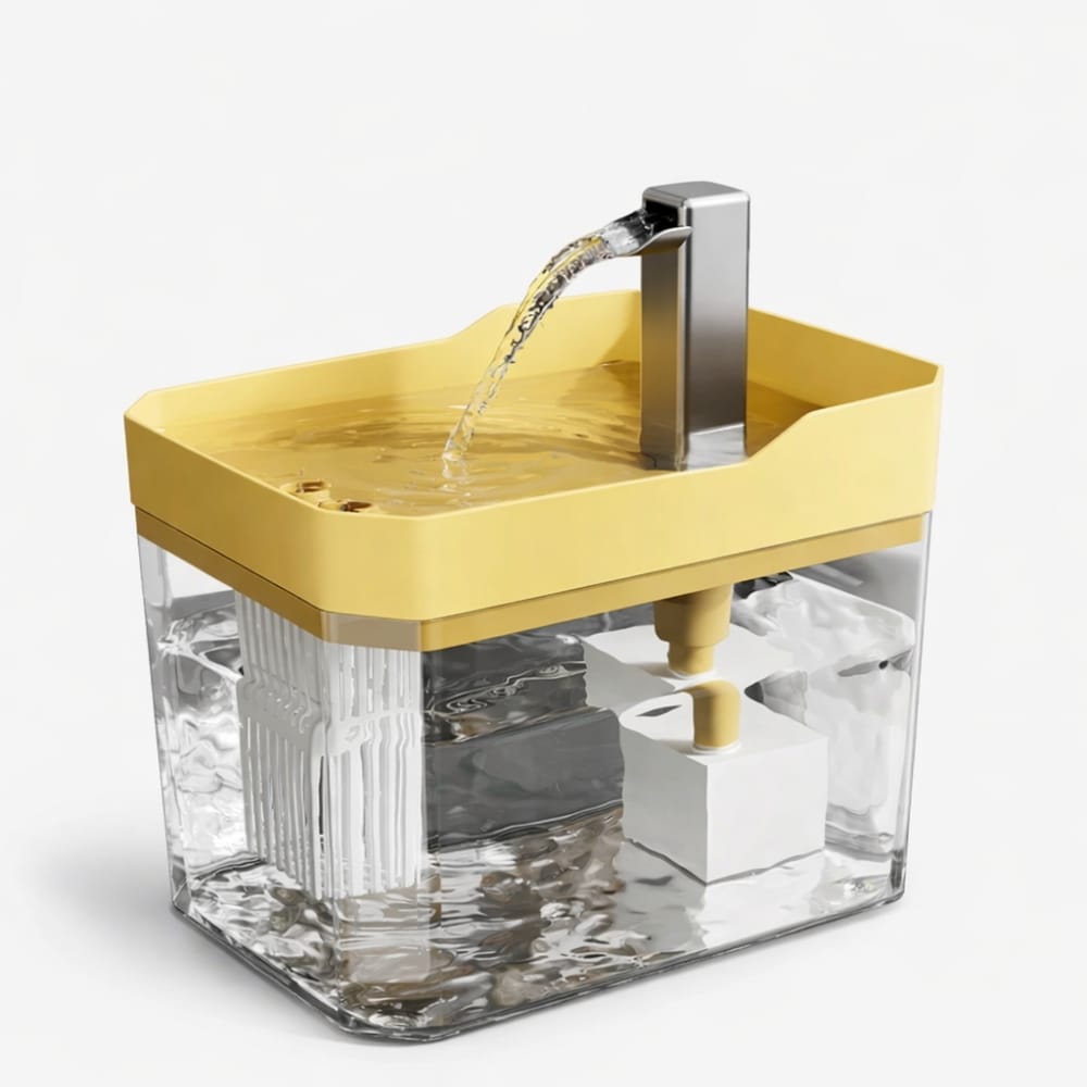 Chat Confort Fontaine à Eau pour Chat Design 1.5L Fontaine à Eau pour Chat Design 1.5L – Hydratez Votre Félin avec Style