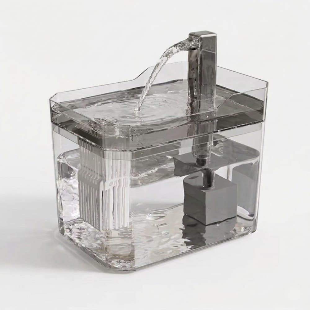 Chat Confort Fontaine à Eau pour Chat Design 1.5L Fontaine à Eau pour Chat Design 1.5L – Hydratez Votre Félin avec Style