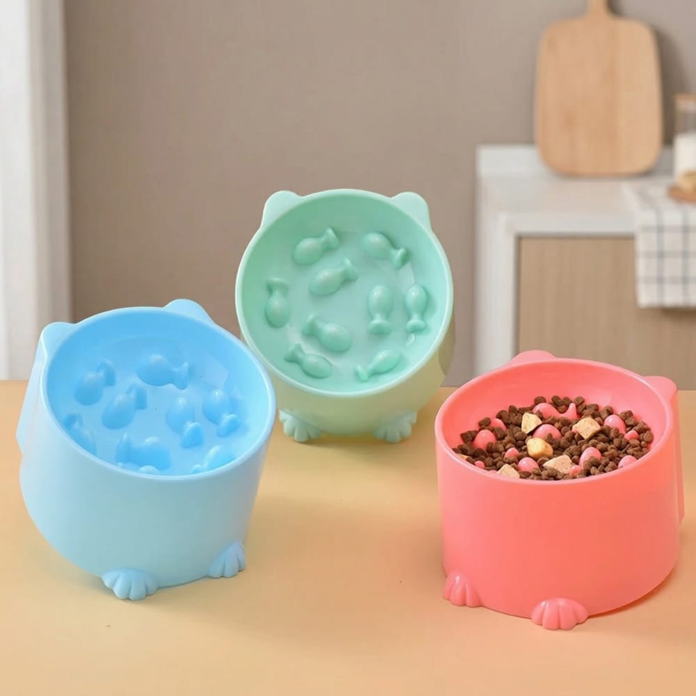 Chat Confort Gamelle anti Glouton Chat Gamelle anti Glouton Chat : Stop au gloutonnage !