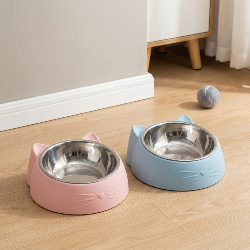Chat Confort Gamelle Chat Inclinée Gamelle Chat Inclinée : Confort & anti-refoulement