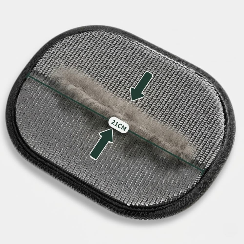 Chat Confort Gant Anti Poils 21x16.5 Cm Gant Anti Poils 21x16.5 Cm Stoppe les poils, intérieur nette