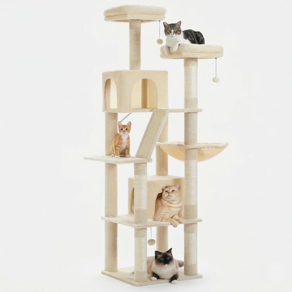 Chat Confort Grand Arbre à Chat Grand arbre à chat : offrez à votre félin un royaume d’aventures