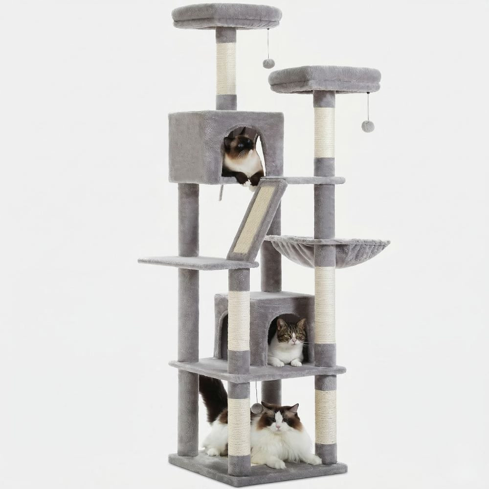 Chat Confort Grand Arbre à Chat Grand arbre à chat : offrez à votre félin un royaume d’aventures