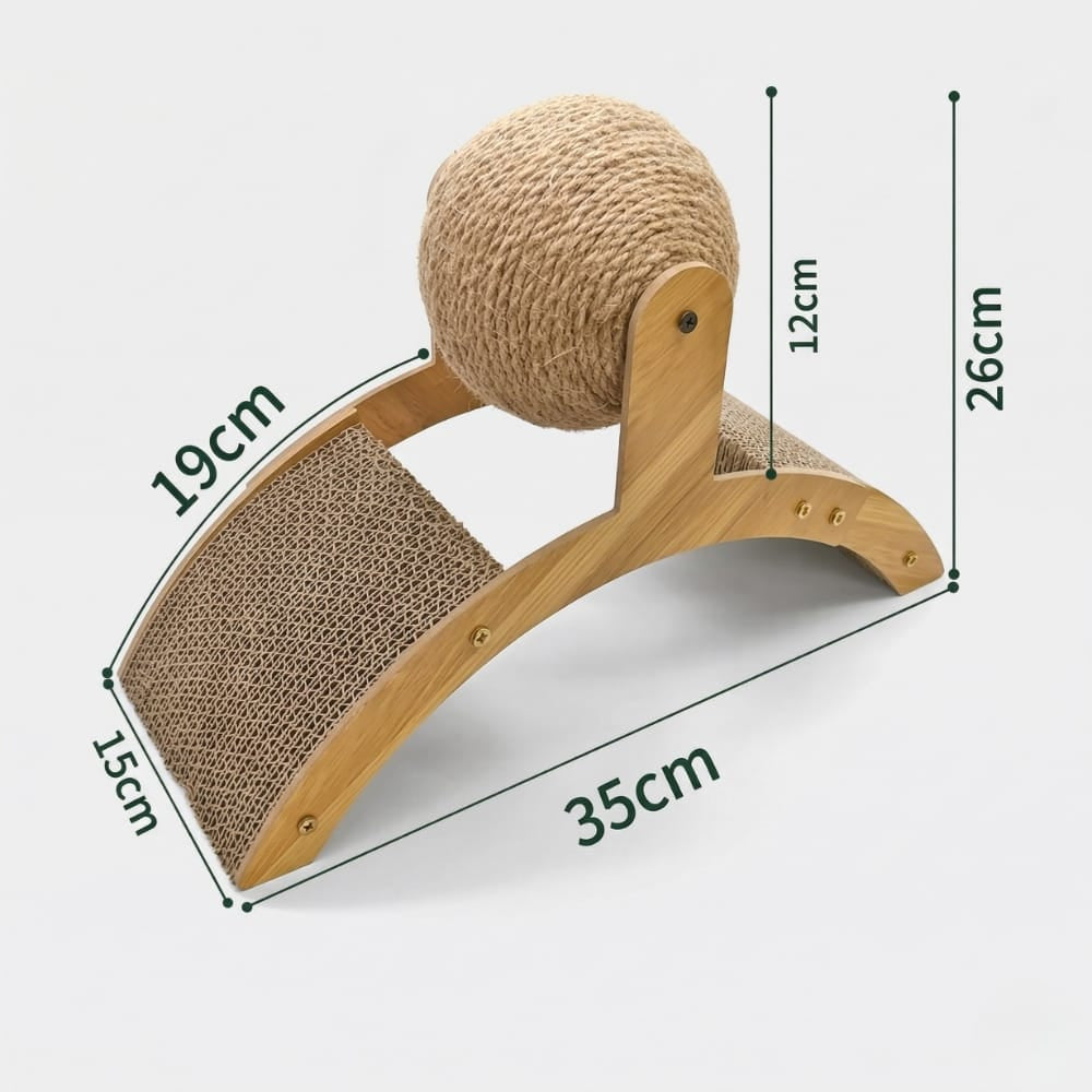 Chat Confort Griffoir Boule Pour Chat Griffoir Boule Pour Chat Griffez sans rayer !
