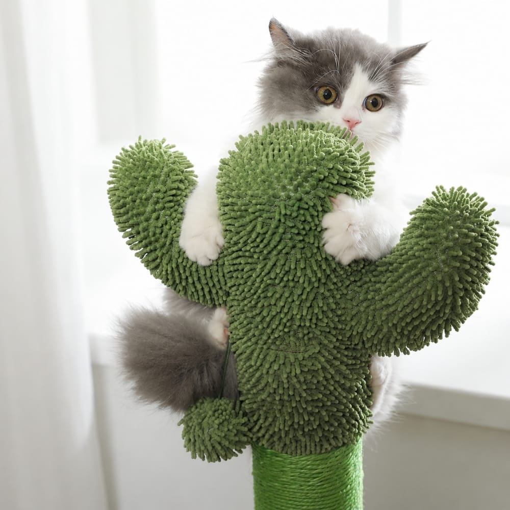 Chat Confort Griffoir Chat Cactus Griffoir Chat Cactus : Protège vos meubles Image