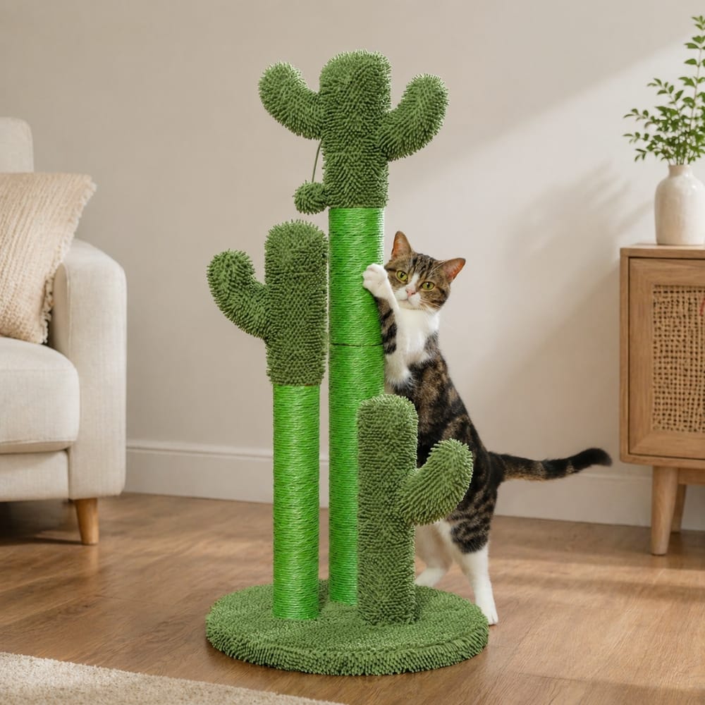Chat Confort Griffoir Chat Cactus Griffoir Chat Cactus : Protège vos meubles