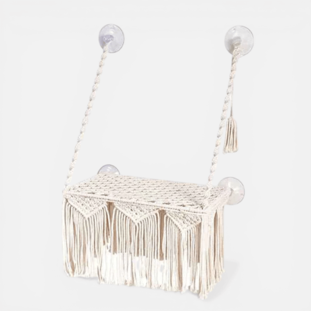 Chat Confort Hamac De Fenêtre Pour Chat En Macramé Hamac De Fenêtre Pour Chat En Macramé Confort immédiat