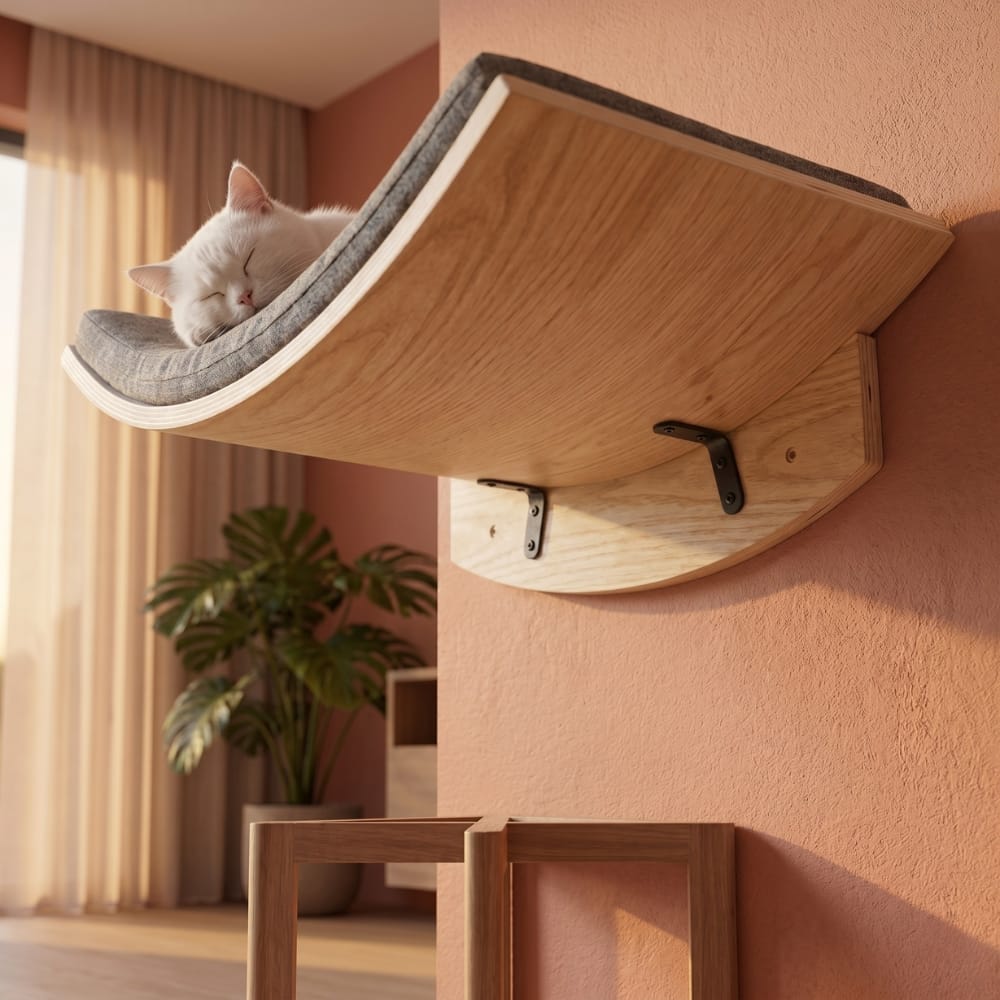Chat Confort Hamac Mural Pour Chat Hamac Mural Pour Chat - Offrez-lui un cocon!