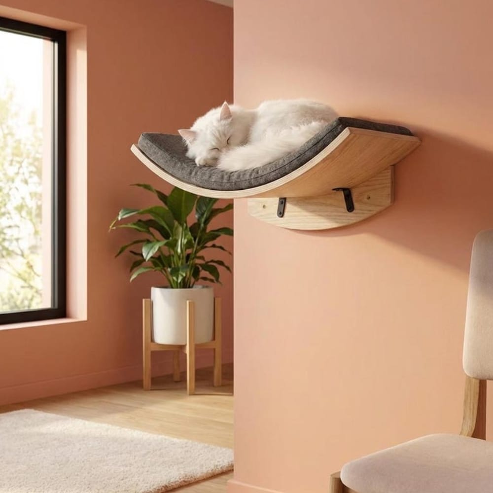 Chat Confort Hamac Mural Pour Chat Hamac Mural Pour Chat - Offrez-lui un cocon!