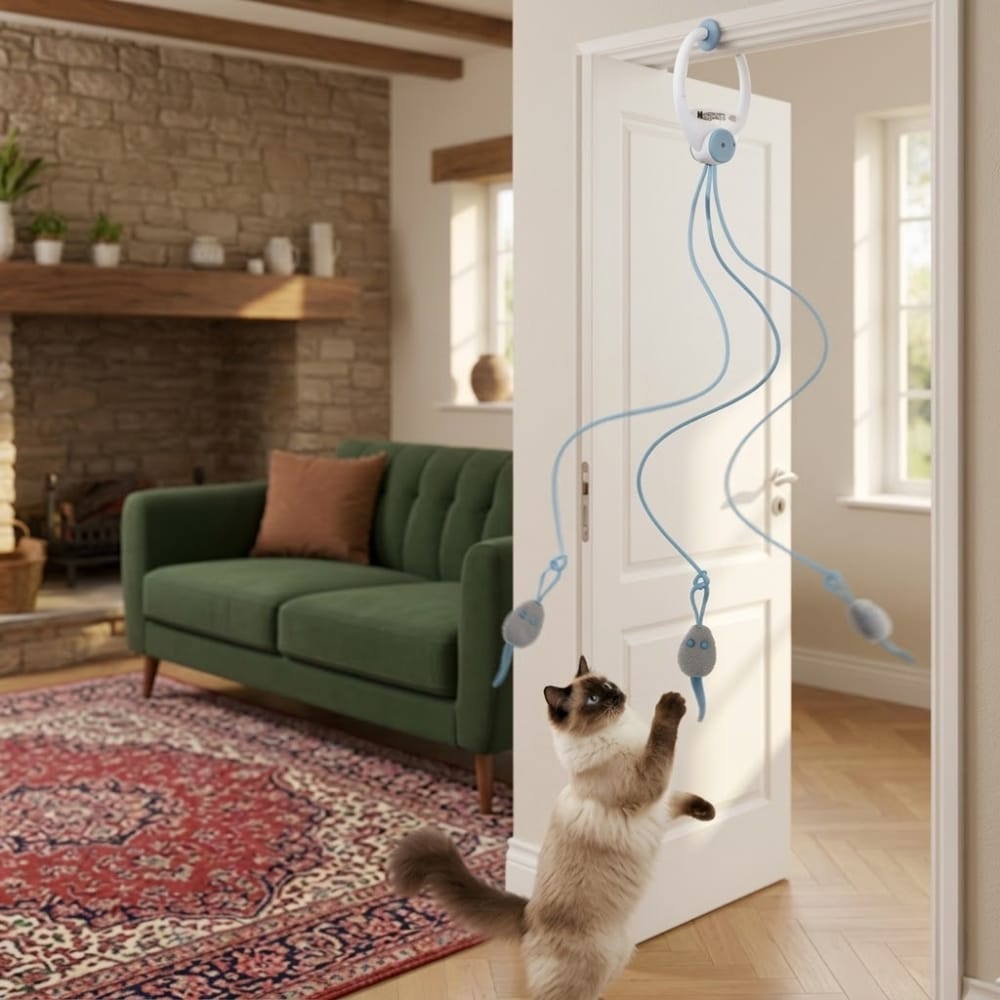 Chat Confort Jouet Interactif Pour Chat Jouet Interactif Pour Chat Stimule son instinct !