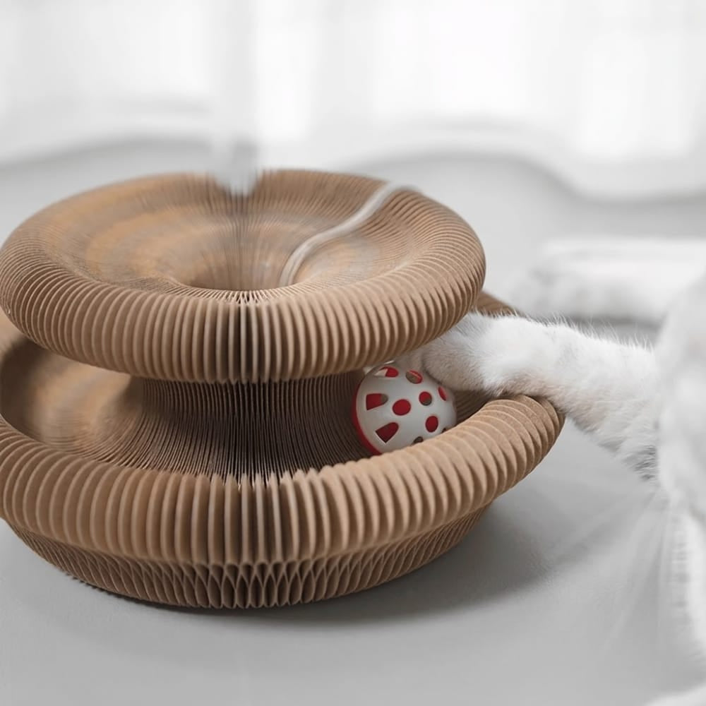 Chat Confort Jouet Pour Chat Interactif Griffoir Jouet Pour Chat Interactif Griffoir Stimule & griffe ! Image