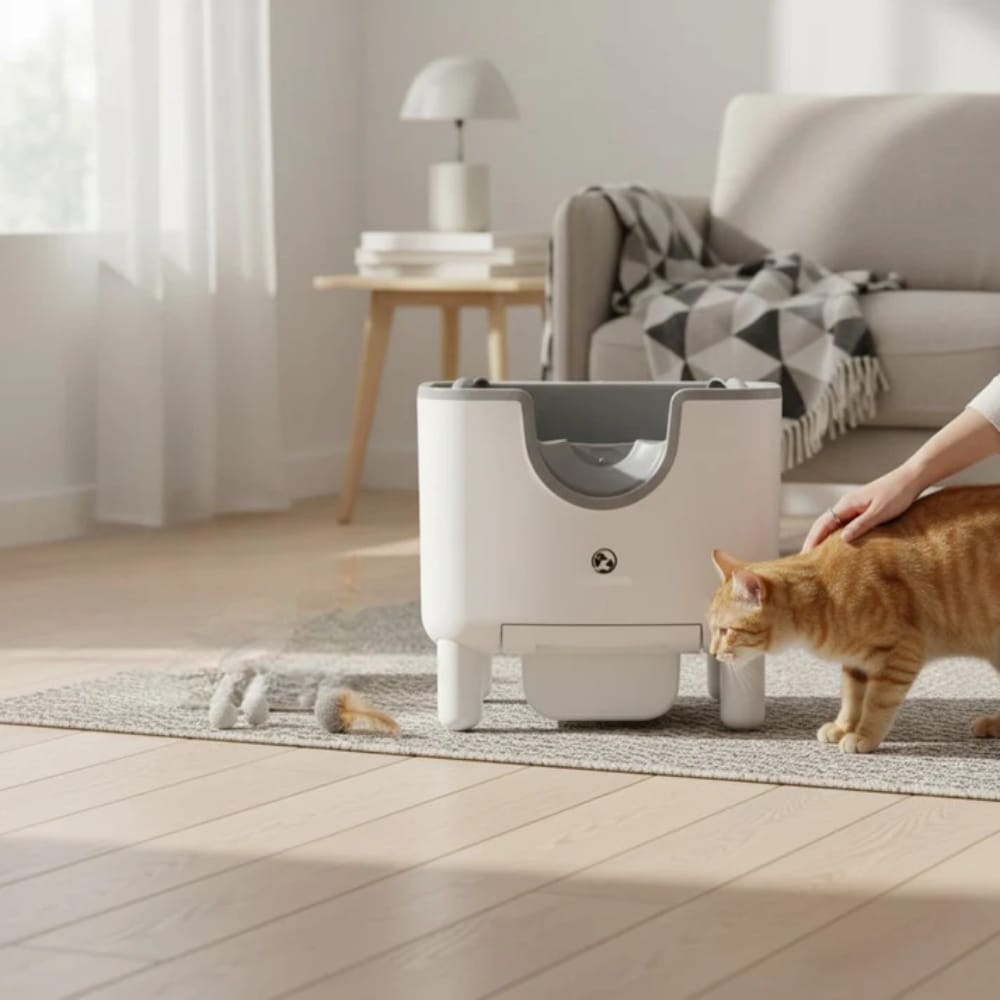 Chat Confort Litière Automatique Furoomate Litière automatique Furoomate Propre sans effort